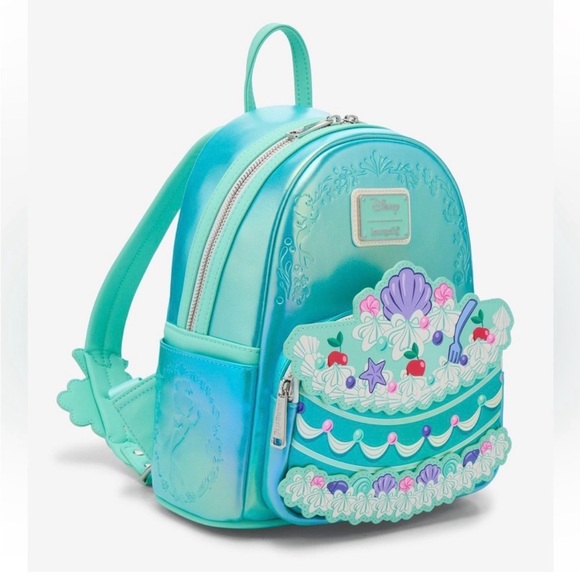Loungefly Disney The Little Mermaid ARIEL Cake Mini Backpack main image 4